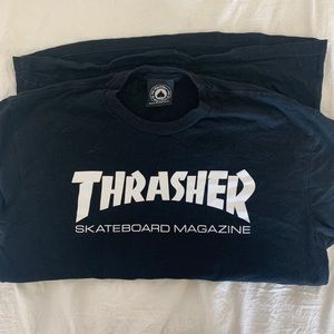 Thrasher black tee shirt 🖤